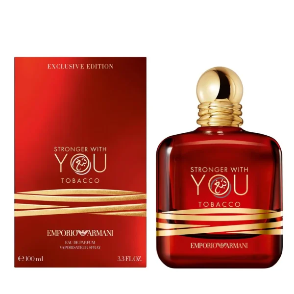 Armani Stronger With You Tobacco Eau De Parfum 100 ml