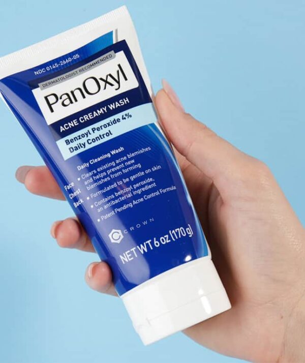 Panoxyl Acne Creamy Wash 4% Benzoyl Peroxide 170 g – Image 2